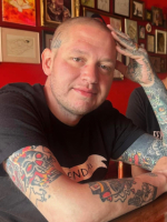 I am inked open and horny NOW
