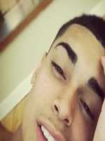 Young boy Eric Latino and Masc
