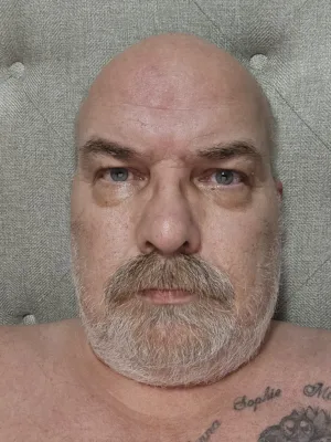 Just a big teddy bear ready to chat